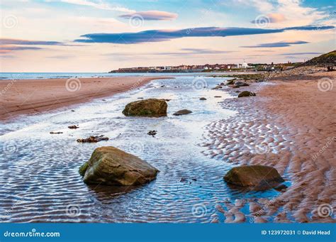 Whitley Bay Beach And Town Stock Image Image Of Daytime 123972031