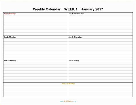 60 Free Weekly Planner Template Word | Heritagechristiancollege