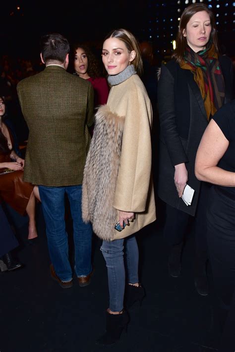 Photo Olivia Palermo assiste au défilé Prabal Gurung collection