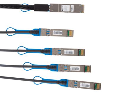 Active Copper Breakout Cable Dell Compatible 40gbe Qsfp To 4 X