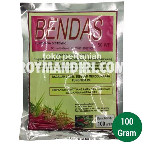 Jual FUNGISIDA BENDAS 50 WP 100 GRAM Shopee Indonesia