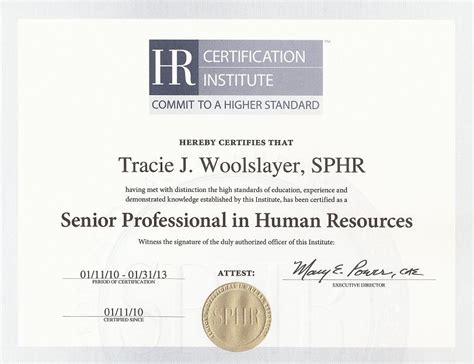 Professional In Human Resources Professional Human Resources