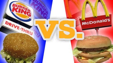 Mcdonald’s Y Burger King Por La Mejor Hamburguesa