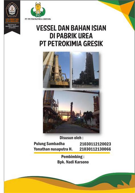 Pdf Cover Katalog Vessel Tugas Kp Petrokimia Gresik Dokumen Tips