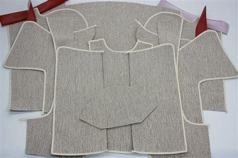 PORSCHE 356 SPEEDSTER ORIGINAL GERMAN SQUARE WEAVE CARPET KIT OATMEAL