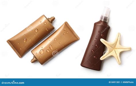 Suntan Lotion Stock Image - Image: 8491381