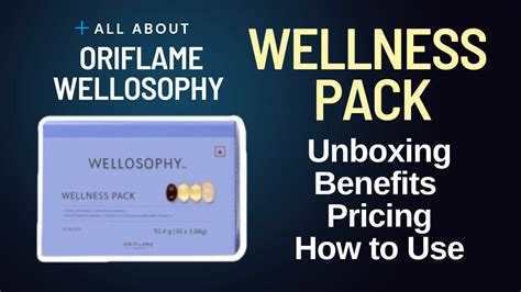 Oriflame Wellosophy Wellness Pack Full Details Omega3 Astaxanthin