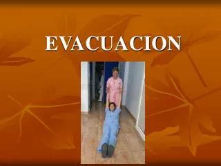 Ppt Evacuacion En Situaciones De Emergencia Powerpoint Presentation