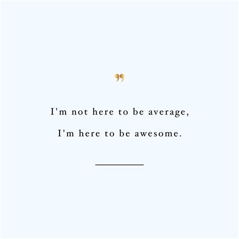 Be Awesome | Workout Inspiration Quote