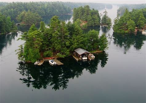 Las Mil Islas Frontera Natural Entre Canadá Y Estados Unidos