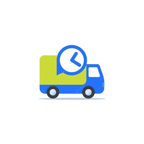 Premium Vector Fast Delivery Icon On White