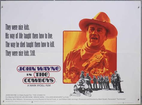 Cowboys Original Movie Poster UK quad 40"x30" - Simon.Dwyer - a fast ...