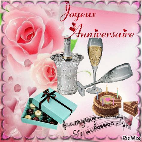 Joyeux Anniversaire  Animé Gratuit Picmix