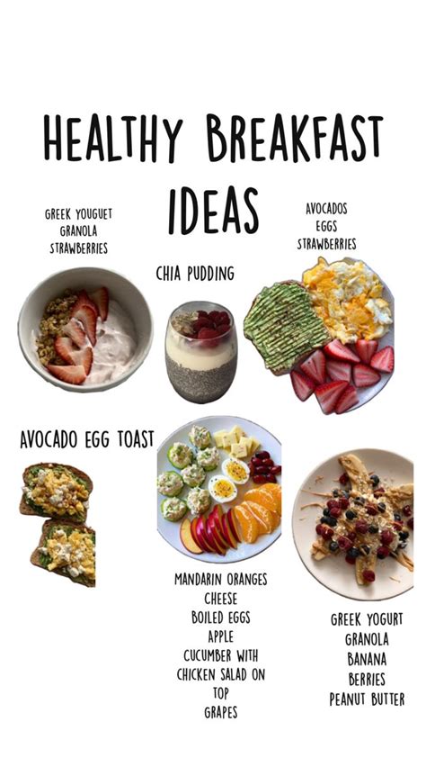 Healthy Breakfast Ideas In 2024 Healthy Food Dishes Healthy Snacks Recipes Easy Healthy Meal