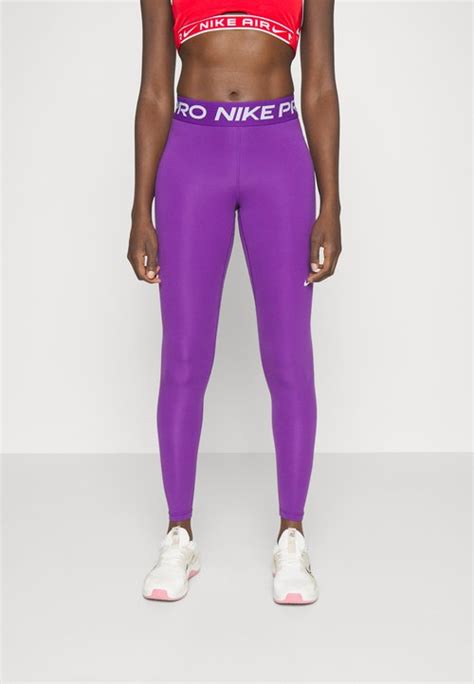 Nike Performance Tights Space Purple Silver Coloured Lila Zalando Ch