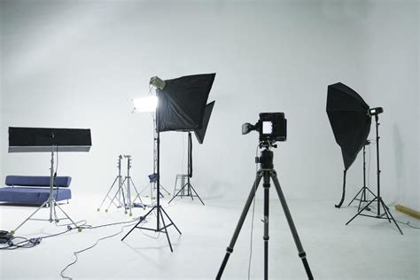 Photo studio with professional equipment for filming. 19571652 Stock ...