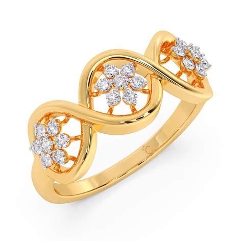 Exquisite Raelynn Diamond Rings For Under K Candere By Kalyan Jewellers