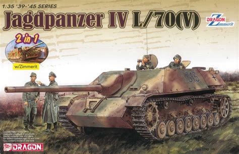 Jagdpanzer IV L/70(V) (1:35) Model Kit 6498 - Dragon | Car-model-kit.com