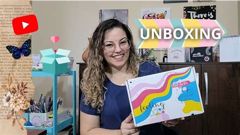 UNBOXING BIA BOX 21 BY Amareloneon Clube De Assinatura De Papelaria