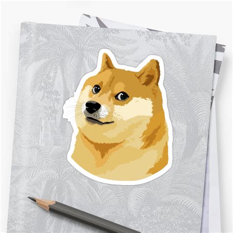 "Doge" Stickers by renegadeforks | Redbubble