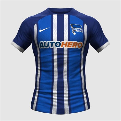 Hertha BSC Berlin Home Concept FIFA 23 Kit Creator Showcase