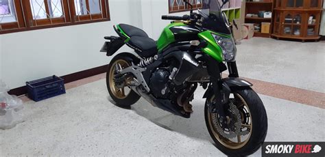 มอเตอรไซคมอสอง Kawasaki ER 6n ABS 69 000 ฉะเชงเทรา