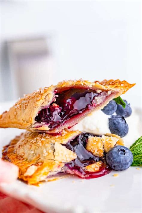 Simple Air Fryer Blueberry Hand Pies Recipe