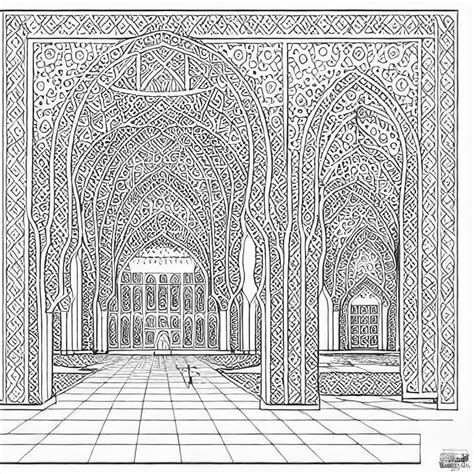 "masjid" coloring page | COLOR anything