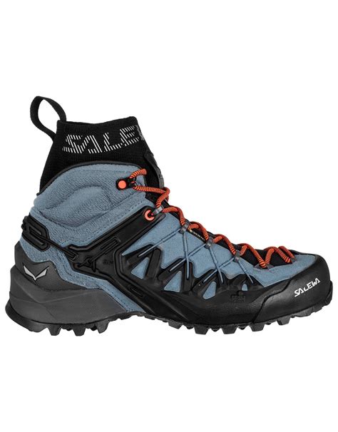 Salewa Ws Wildfire Edge Mid Gtx Java Blue Onyx Women S Approach Shoes