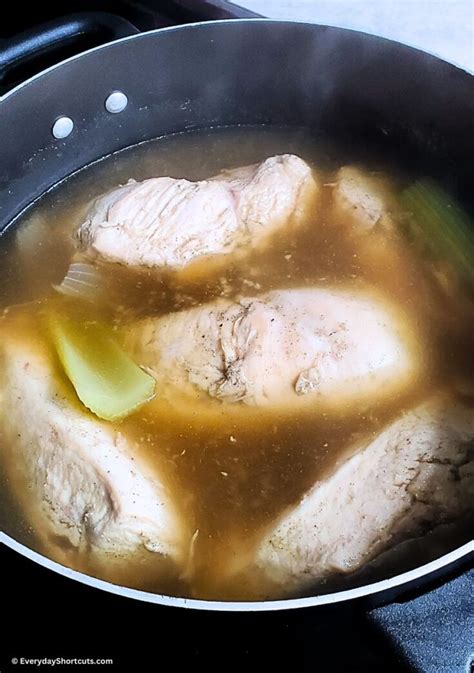 How to Boil Chicken Breasts - Everyday Shortcuts