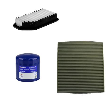 Engine Oil Air Paper Cabin Filter Kit ACDelco Pro For Hyundai Veloster