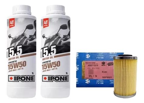 Kit Service Filtro Aceite Ipone Bajaj Rouser Ns As 200 Gaona