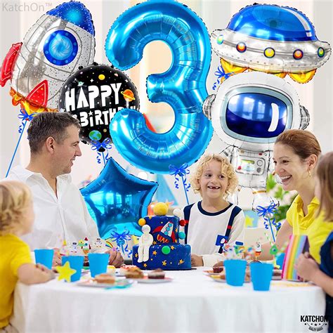 Buy Pieces Outer Space Rd Birthday Balloons Number Balloon