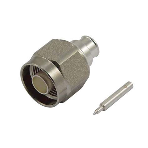 Type N Male Solder Type Low PIM Connector For RG401 ANM 1P100