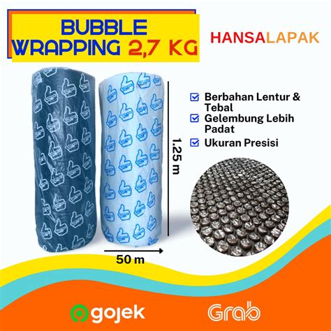 Jual Bubble Wrap Gelembung Plastik Packing Sip X X Mtr