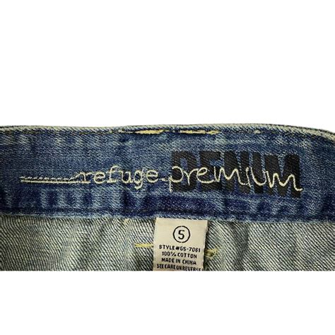 S Y K Denim Mini Skirt Refuge Premium Denim Jean Depop