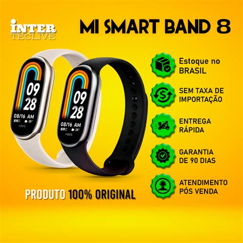 Rel Gio Mi Smart Band Pulseira Inteligente Xiaomi Verss O Global Tela