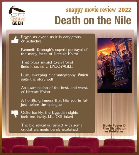 Death on the Nile (2022) Review | The Scribbling Geek