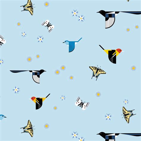 Birch Organic Fabric Charley Harper Rocky Mountains CH 310 Rocky