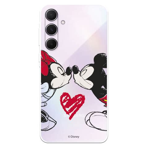 Case For Samsung Galaxy A55 5g Official Disney Mickey And Minnie Kiss