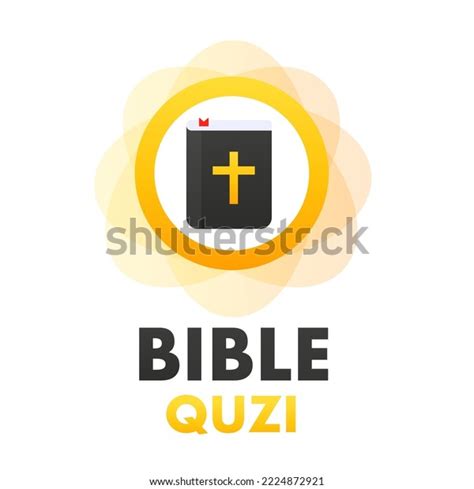 Bible Quiz Game Banner Logo Icon Stock Vector Royalty Free 2224872921