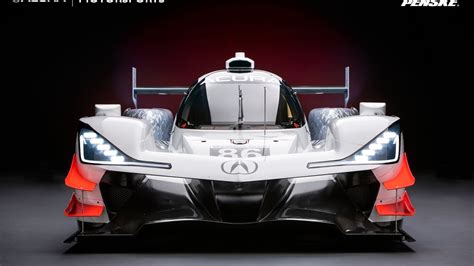 Acura ARX-05 prototype race car bows at The Quail