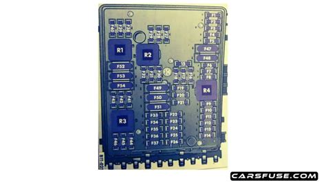 2009 2013 Volkswagen Golf Vi Gti Mk6 Fuse Box Diagram