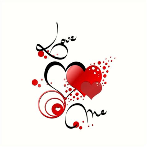 "Love Me" Art Print by stardesign27 | Redbubble