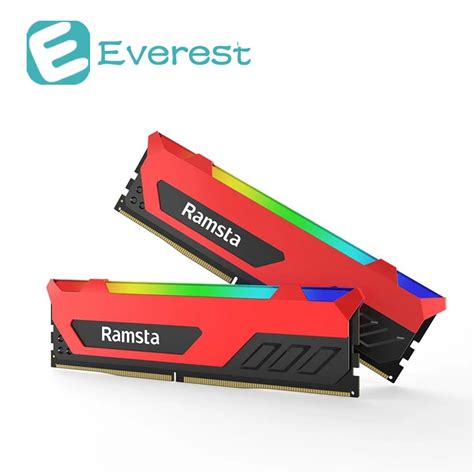 Ramsta 2pcs Rgb Light 8gb 16gb Ddr4 Memory Bank 3200mhz Computer