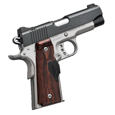 Kimber Pro Carry II (Two-Tone) w/Smooth Checkered Rosewood Lasergrips ...