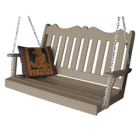 Recycled Plastic Poly Royal English Porch Swing Walmart