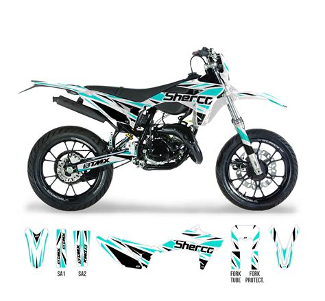 Sherco Sm R Se R Sector Duo White Graphics Series