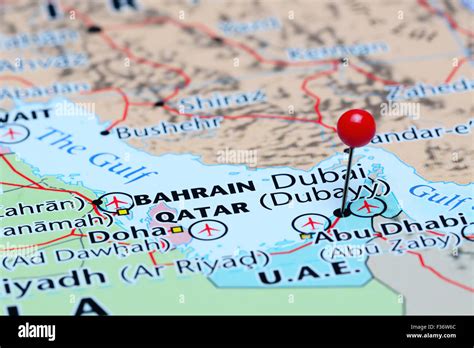 Dubai Asia Map