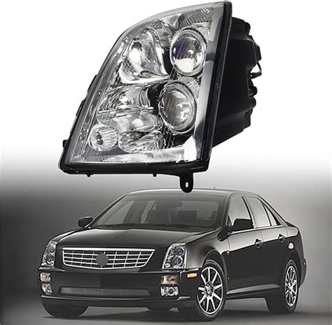 Amazon Silscvtt Headlights Assembly Replacement For Cadillac STS